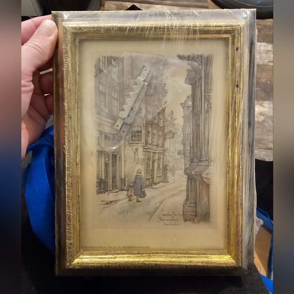 Sealed Anton Pieck Lithograph